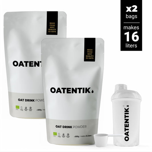 OATENTIK® Ovseni napitek v prahu 800g x 2
