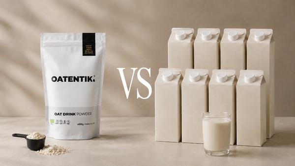Oat Drink Powder vs Carton Oat Milk: The Real Difference