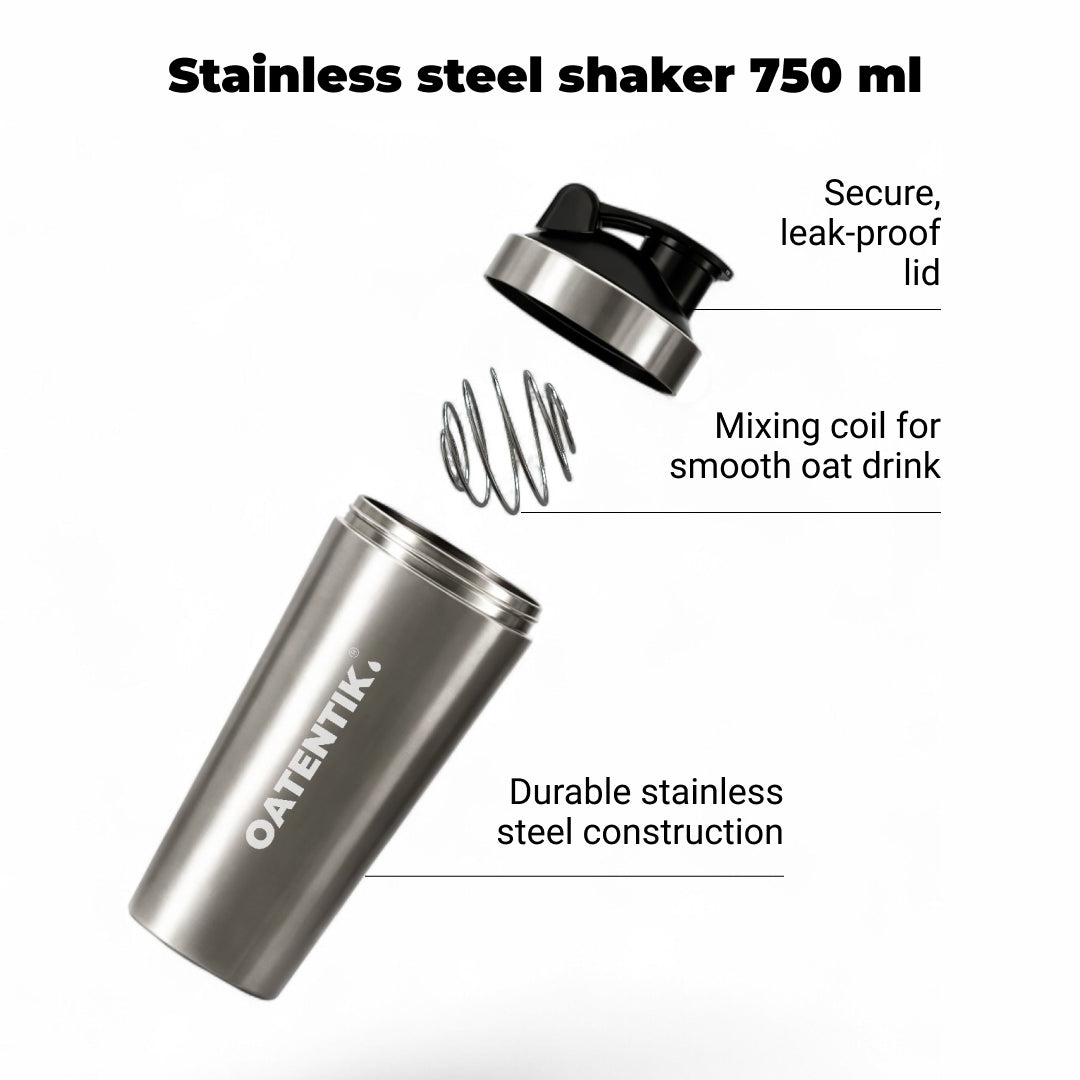 OATENTIK® Stainless steel shaker 750 ml