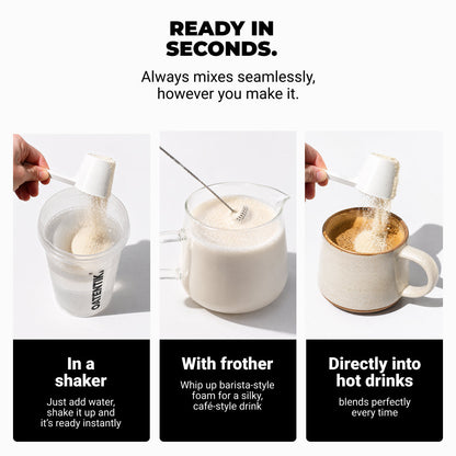 How to use Oatentik oat drink powder